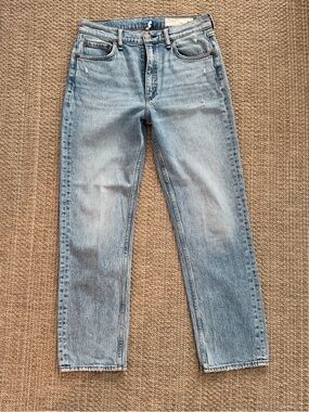 Rag & Bone Light Wash Straight Leg Jeans – Size 28